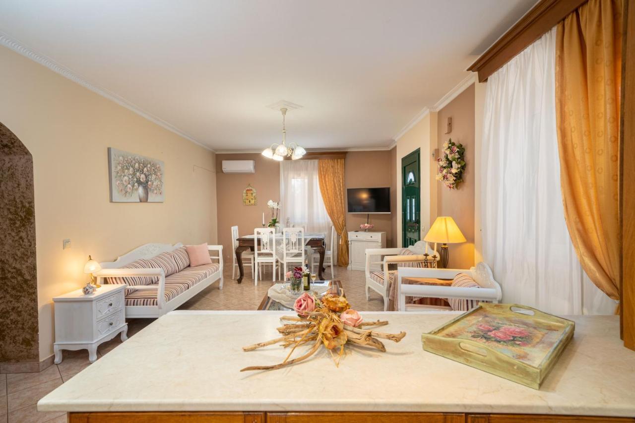 Artemis Superb 2 Bedroom Apartment 700 M Away From The Beach Minia Exteriör bild