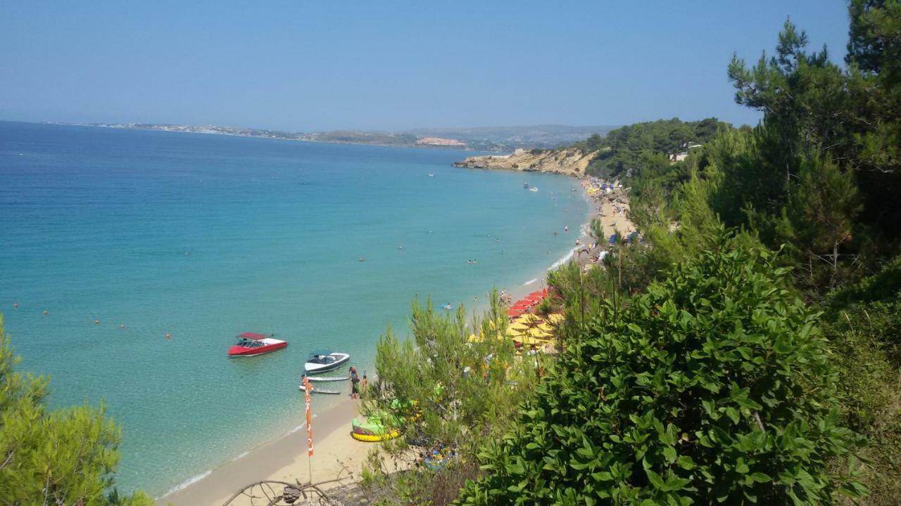 Artemis Superb 2 Bedroom Apartment 700 M Away From The Beach Minia Exteriör bild